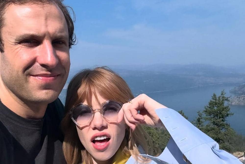 lol why can my brother and I not take one normal picture together! Flew to Kelowna this weekend .jpg