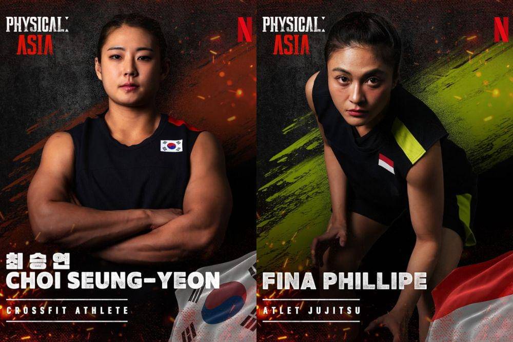 Profil Choi Seung-yeon dan Fina Phillipe di Physical: Asia. (instagram.com/seungyeon_choi_ | lafinaa)