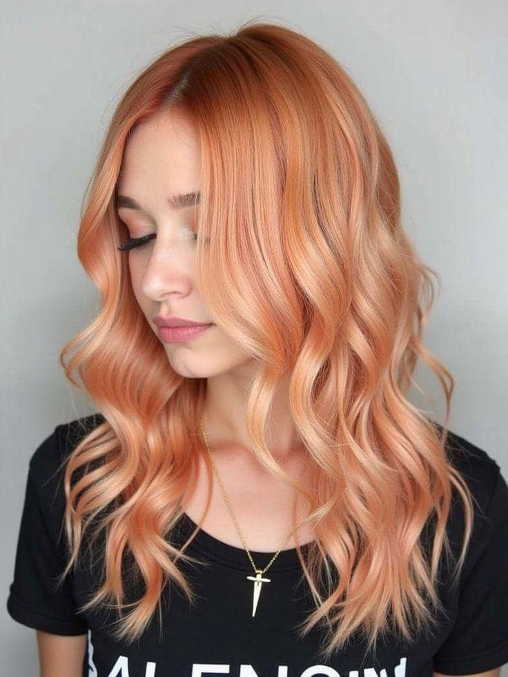 warna rambut yang bikin wajah cerah