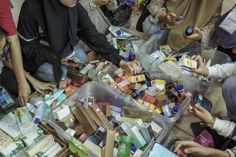 Momen pengunjung BFA Surabaya (Dok. IDN)