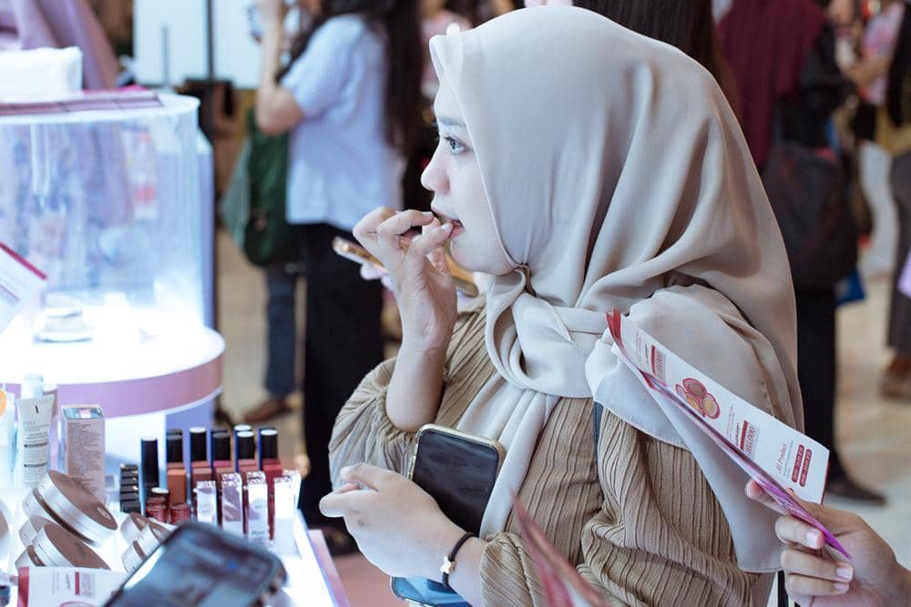 Momen pengunjung BFA Surabaya (Dok. IDN)