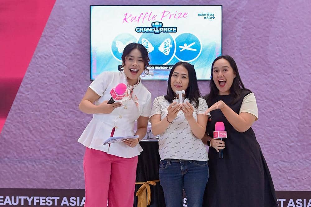 Pemenang grand di prize sesi Raffle Prize (Dok. IDN)
