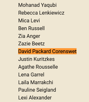 Nama David Corenswet tercatat ikut menandatangani perjanjian boikot lembaga film Israel. (filmworkersforpalestine.org)