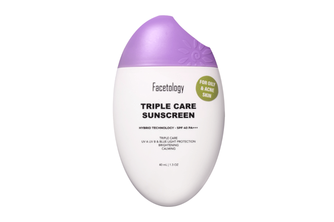 Facetology Triple Care Sunscreen For Oily Skin SPF 40 PA+++