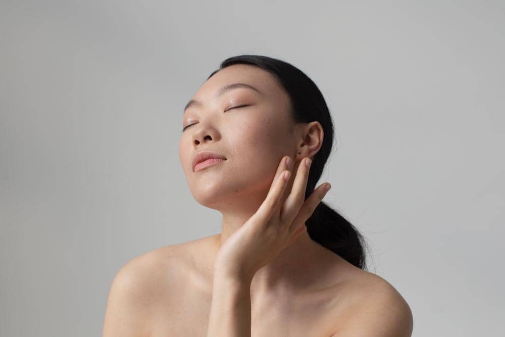 ilustrasi kulit wajah yang sehat