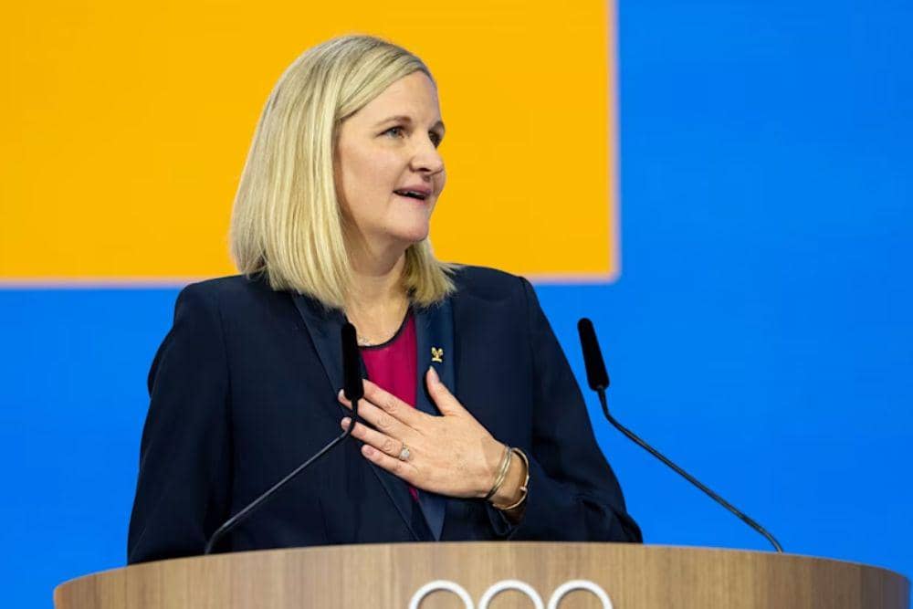 Kirsty Coventry resmi menjadi presiden Komite Olimpiade Internasional (IOC) terbaru. (Dok. IOC)