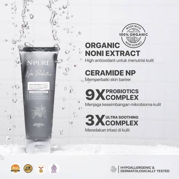 facewash yang mengandung probiotik dan prebiotik