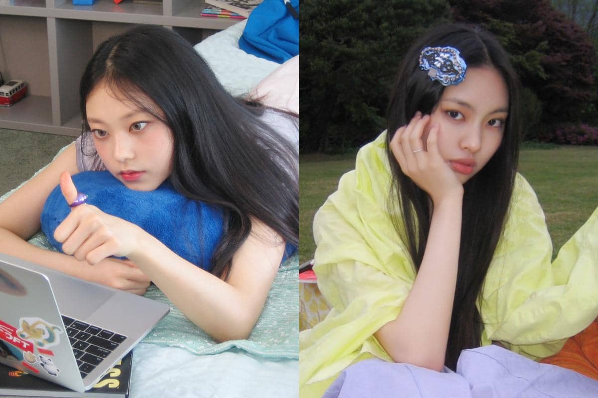 Haerin dan Hyein NewJeans