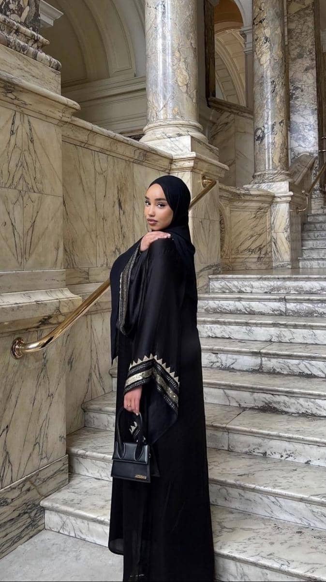 Abaya Arab Hitam