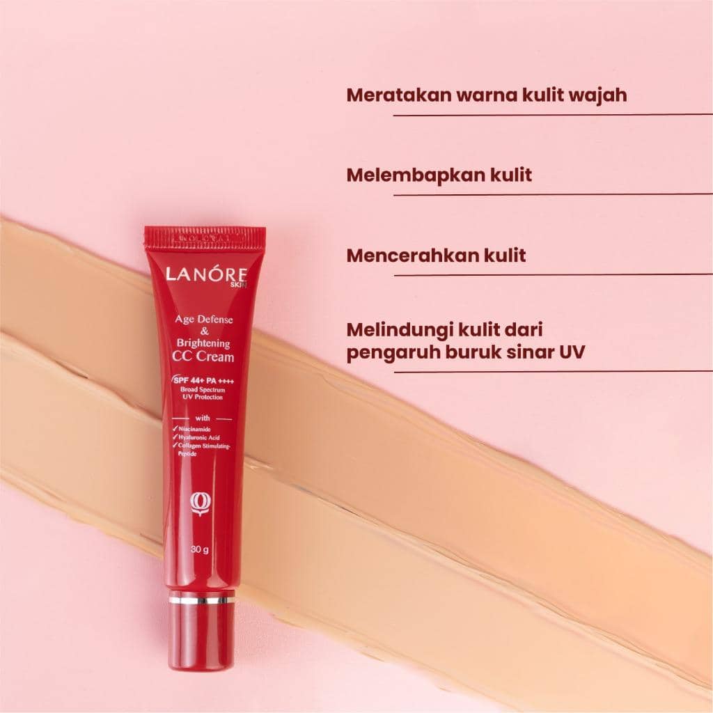 CC cream dengan efek mencerahkan
