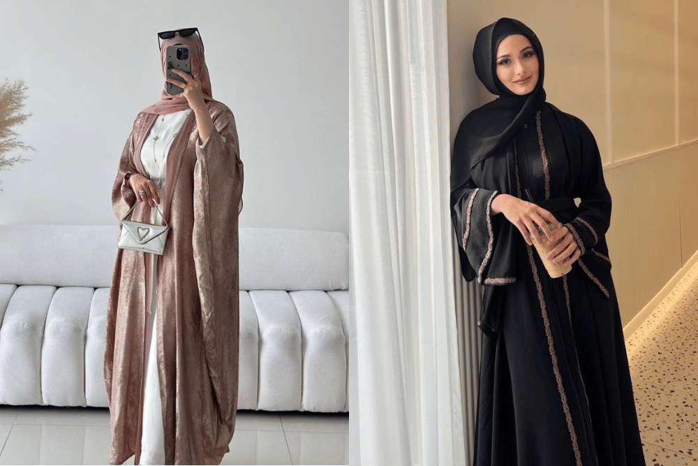 cover perbedaan abaya turki dan arab