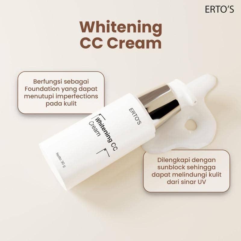 CC cream dengan efek mencerahkan