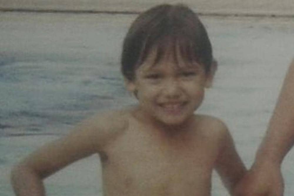 Adipati Dolken semasa kecil (instagram.com/adipatidolk)