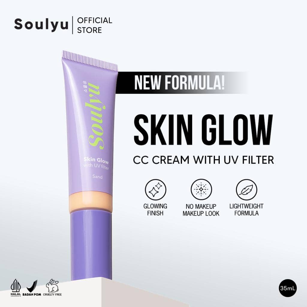 CC cream dengan efek mencerahkan