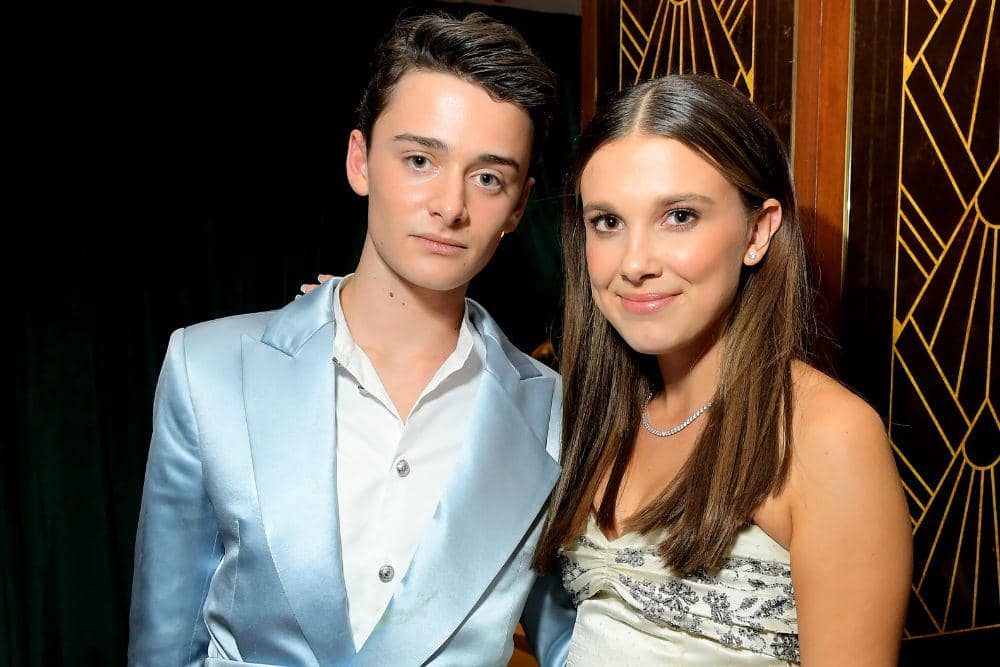 Fakta Persahabatan Millie Bobby Brown dan Noah Schnapp