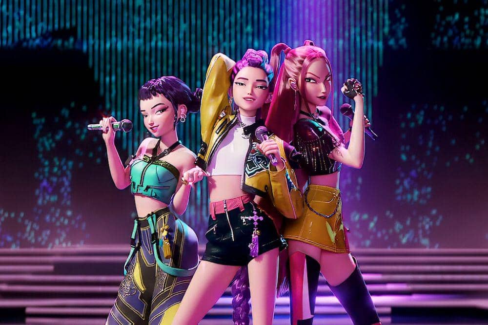 Still cut film 'Kpop Demon Hunters' (Dok. Netflix)