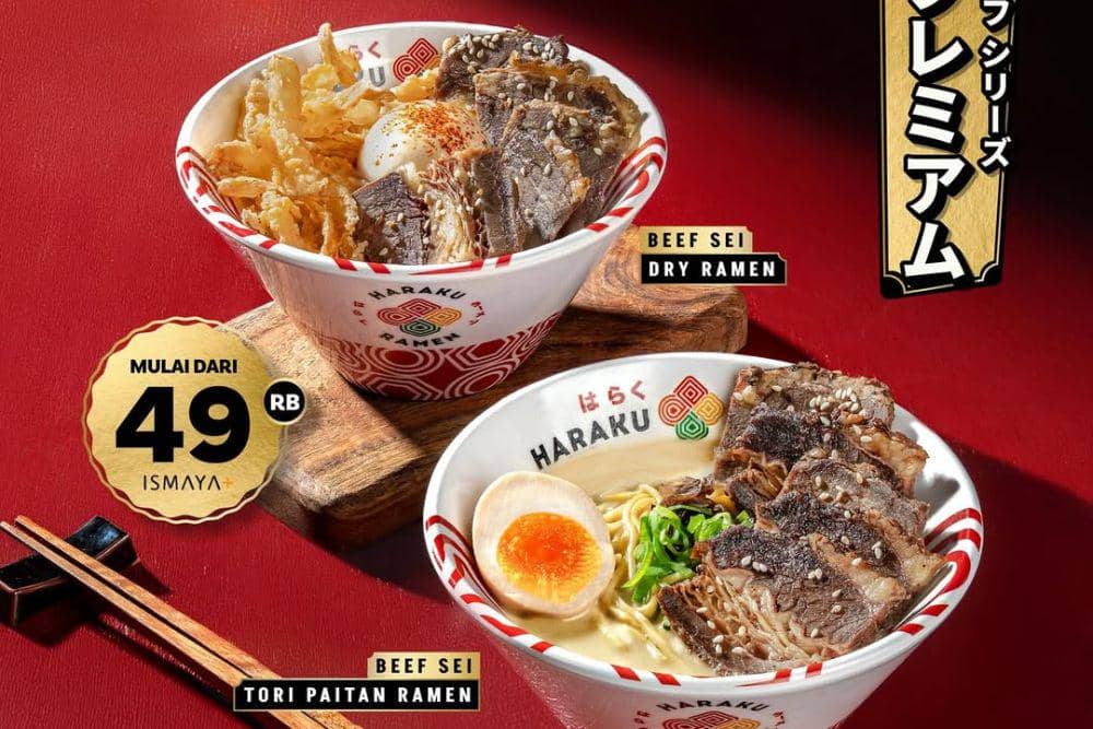 Haraku Ramen Premium Beef Series