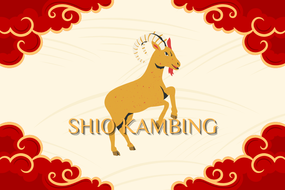 ilustrasi shio Kambing (canva.com/Astri Amalia)