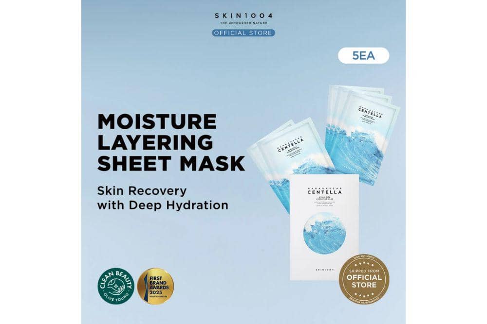 rekomendasi sheet mask hydrating untuk mempersiapkan kulit sebelum makeup