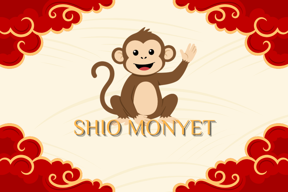 ilustrasi shio Monyet (canva.com/Astri Amalia)