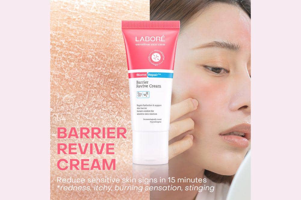 Aturan pakai LABORE BiomeRepair™ Barrier Revive Cream