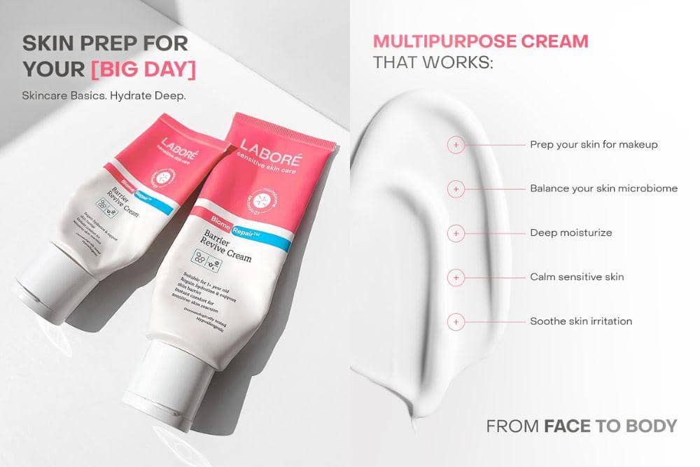 Kandungan LABORE BiomeRepair™ Barrier Revive Cream