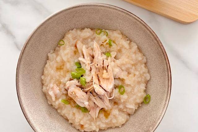 bubur ayam nasi sisa