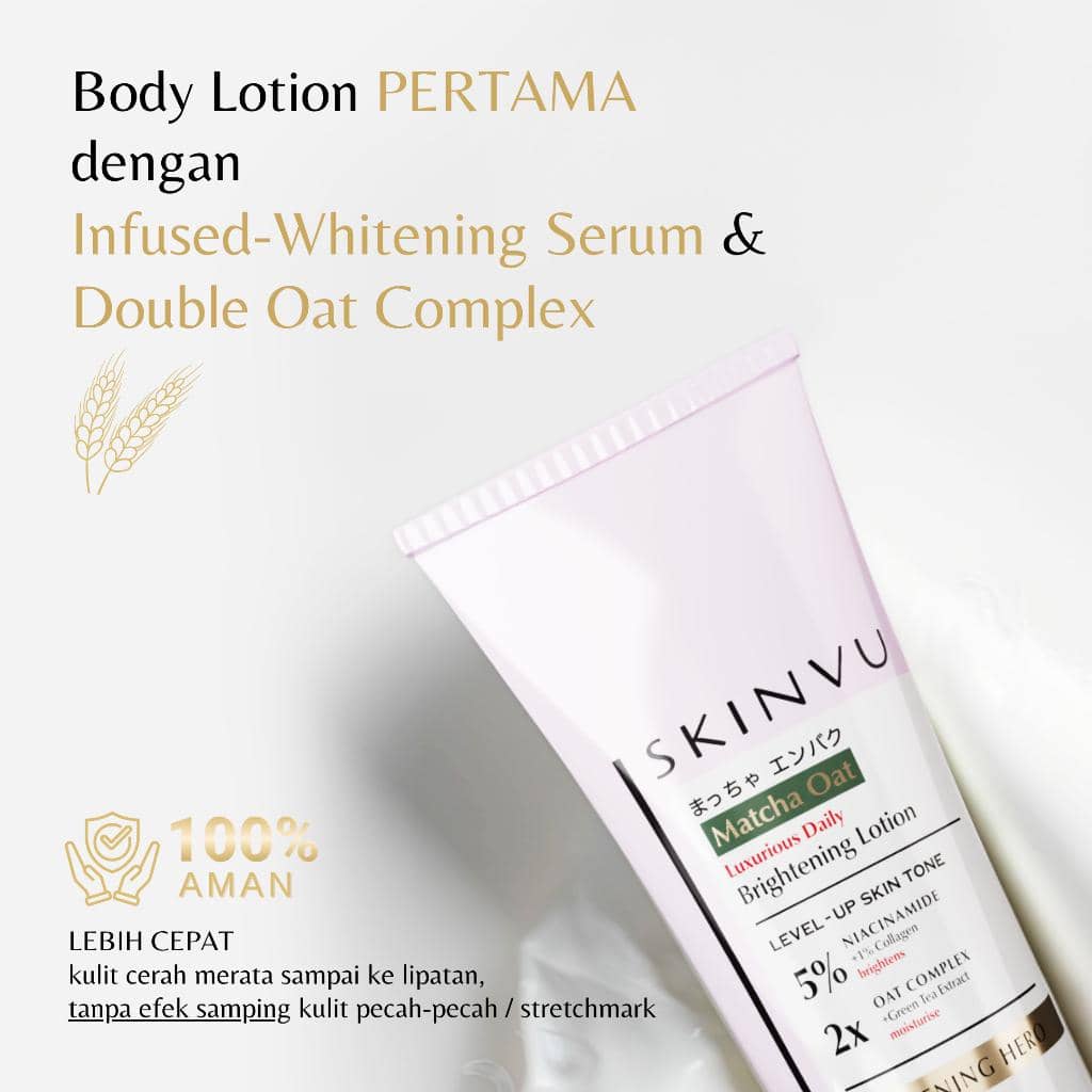 body lotion yang mengandung niacinamide dan alpha arbutin