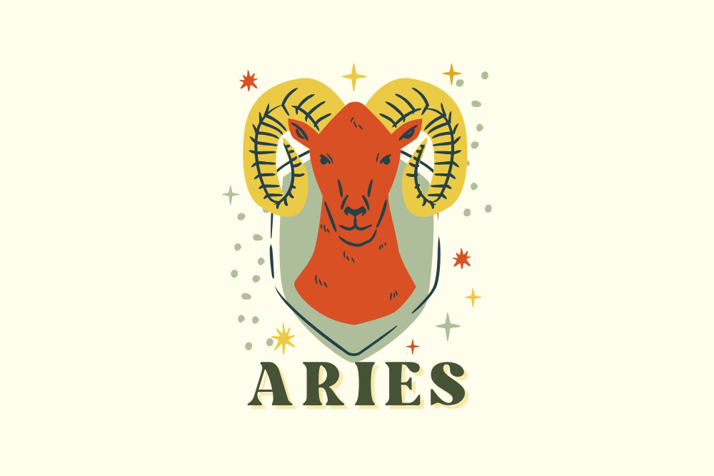 ilustrasi zodiak Aries (canva.com)