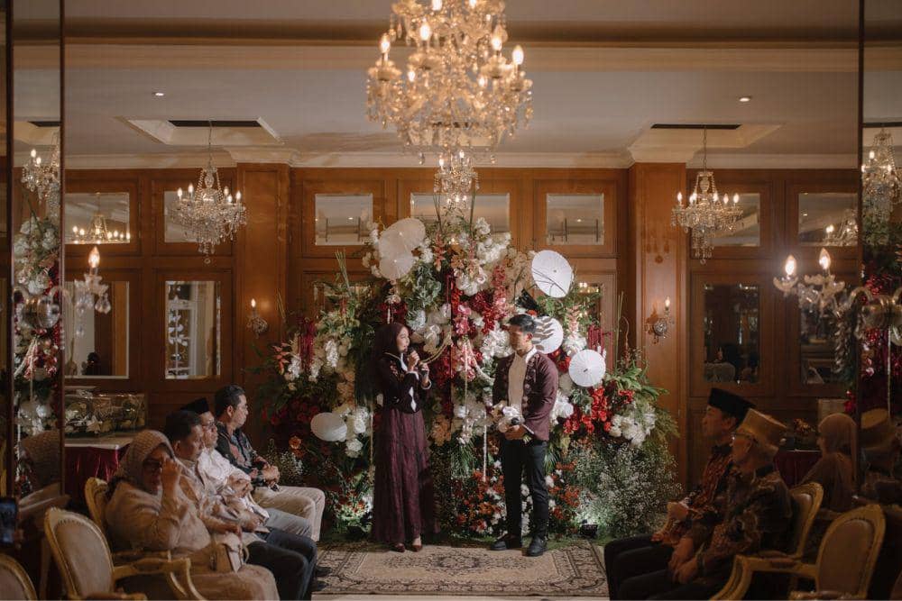 Potret Lamaran Dara Arafah dan Rehan Mubarak