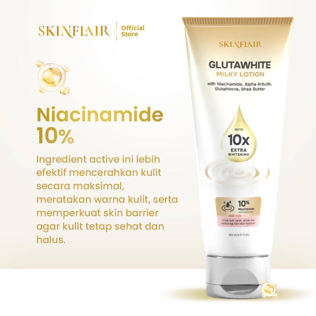 body lotion yang mengandung niacinamide dan alpha arbutin