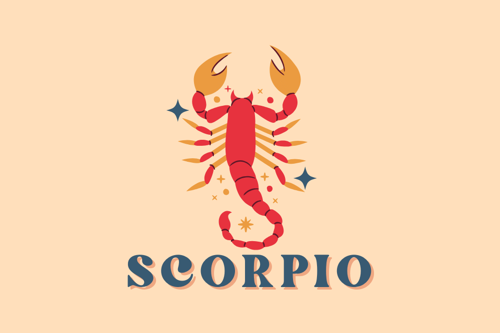 ilustrasi zodiak Scorpio (canva.com)
