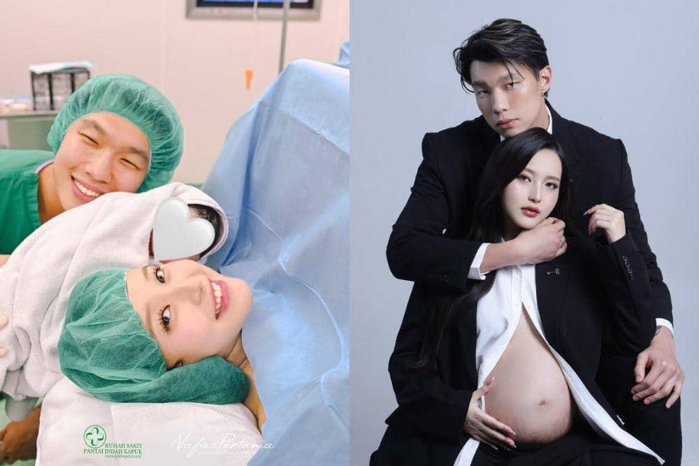 Momen Kelahiran Anak Pertama Nita Vior dan Vincent Kosasih
