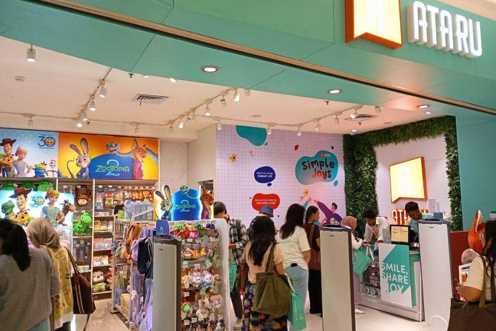 Toko standalone ATARU di Central Park Mall 2. (Dok. POPBELA.com/Evelyn Anggraini)