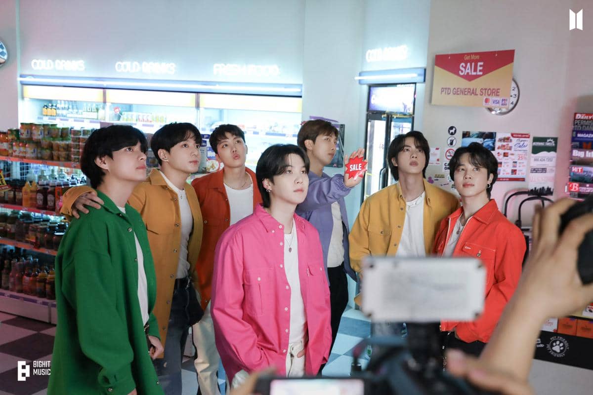 'PERMISSION TO DANCE ON STAGE - LIVE' Concept Photo Sketch