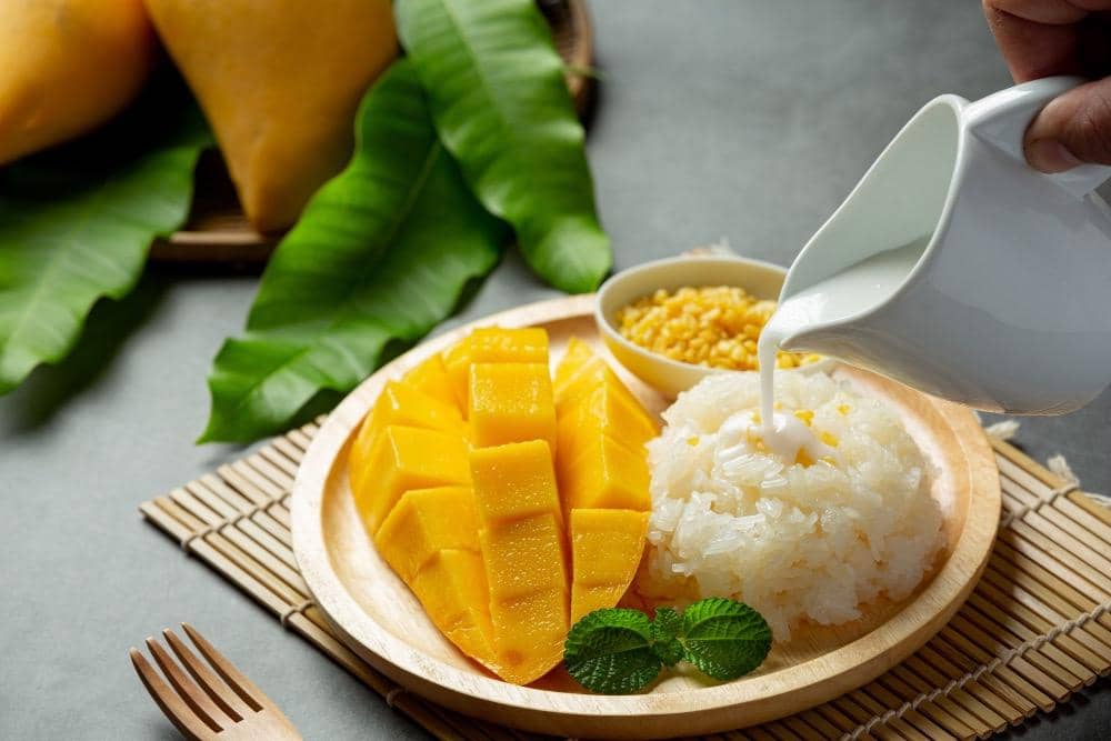 Mango sticky rice