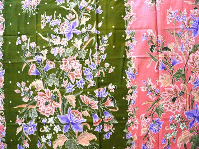 batik pekalongan pesisir jawa tengah bagian utara