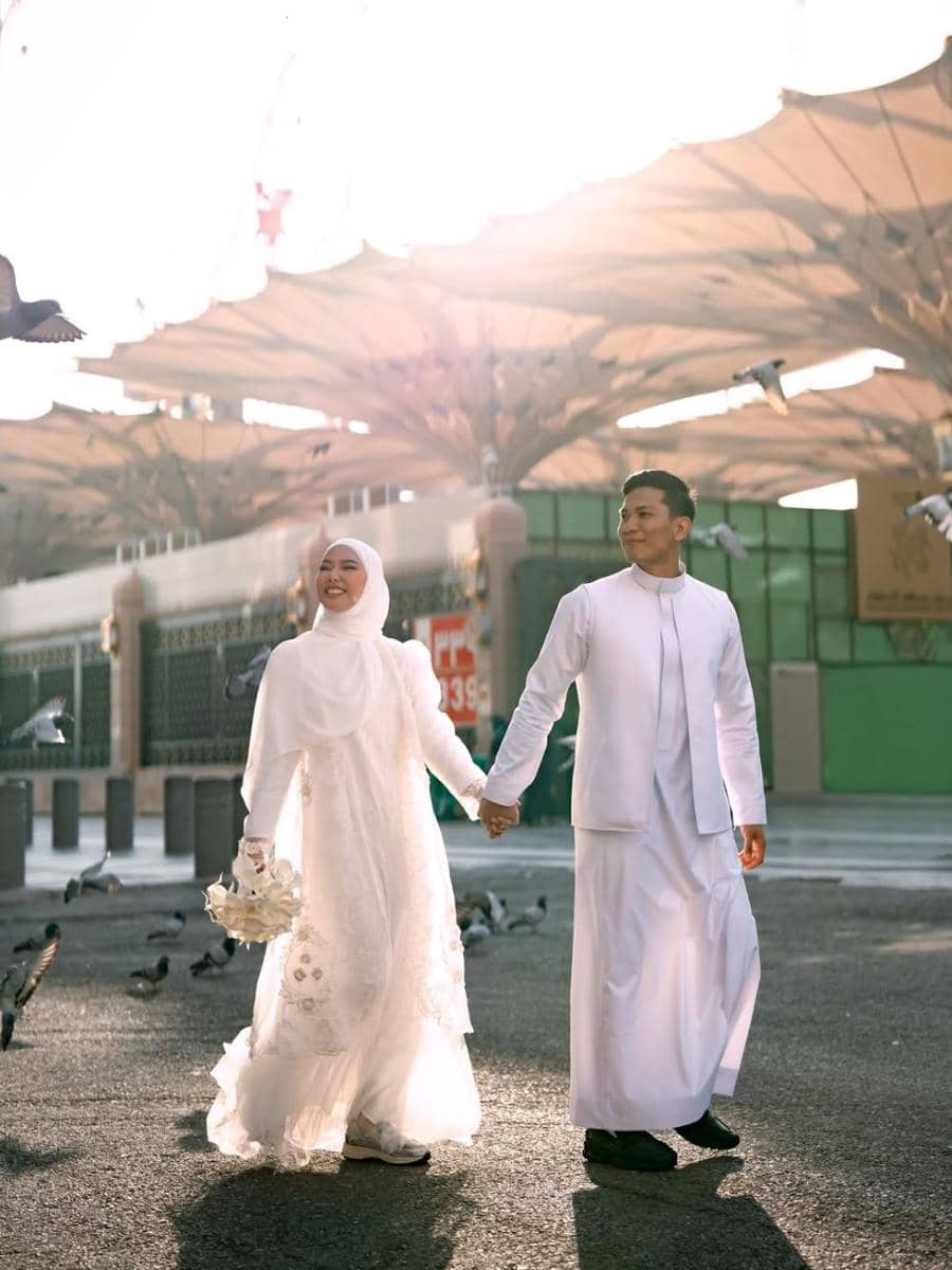 Potret Bahagia Pernikahan Dara Arafah dan Rehan Mubarak