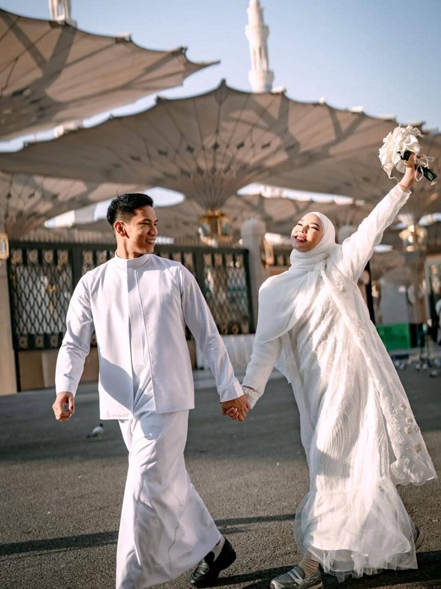 Potret Bahagia Pernikahan Dara Arafah dan Rehan Mubarak