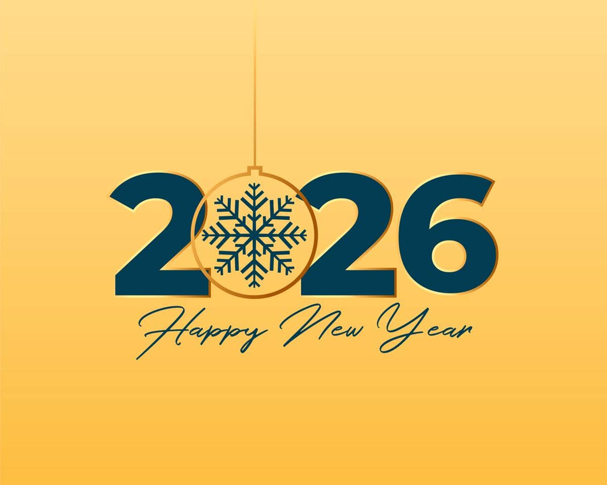 gambar ucapan natal 2025 dan tahun baru 2026