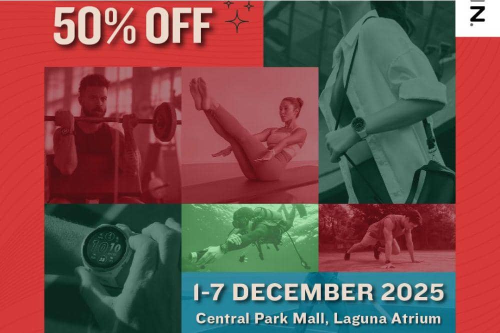 Workout Seru di Tengah Mall di Garmin Exhibition Central Park