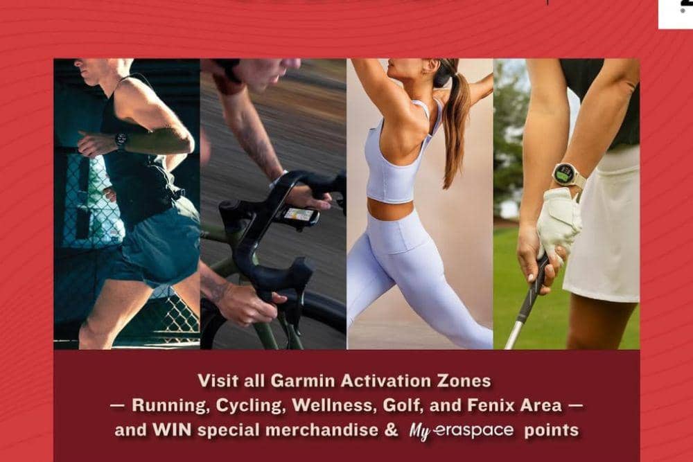 Workout Seru di Tengah Mall di Garmin Exhibition Central Park