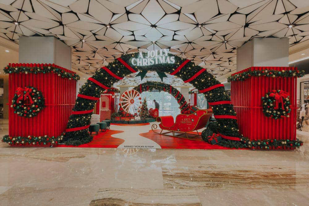 Dekorasi dan Keseruan Natal di Grand Indonesia