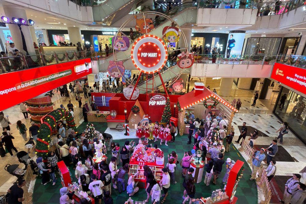 Dekorasi dan Keseruan Natal di Grand Indonesia