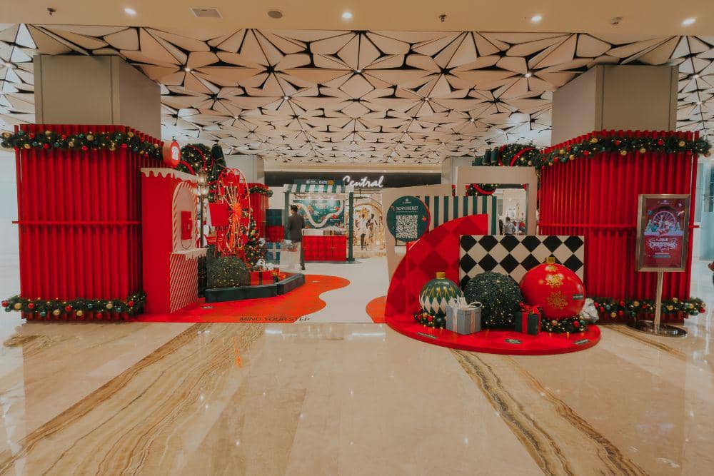 Dekorasi dan Keseruan Natal di Grand Indonesia