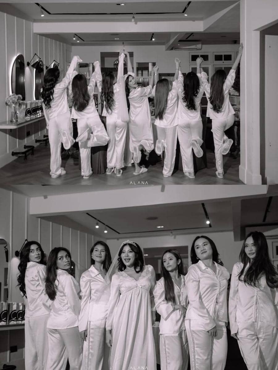 Potret Bridal Shower Hanum Mega Bareng Sahabat