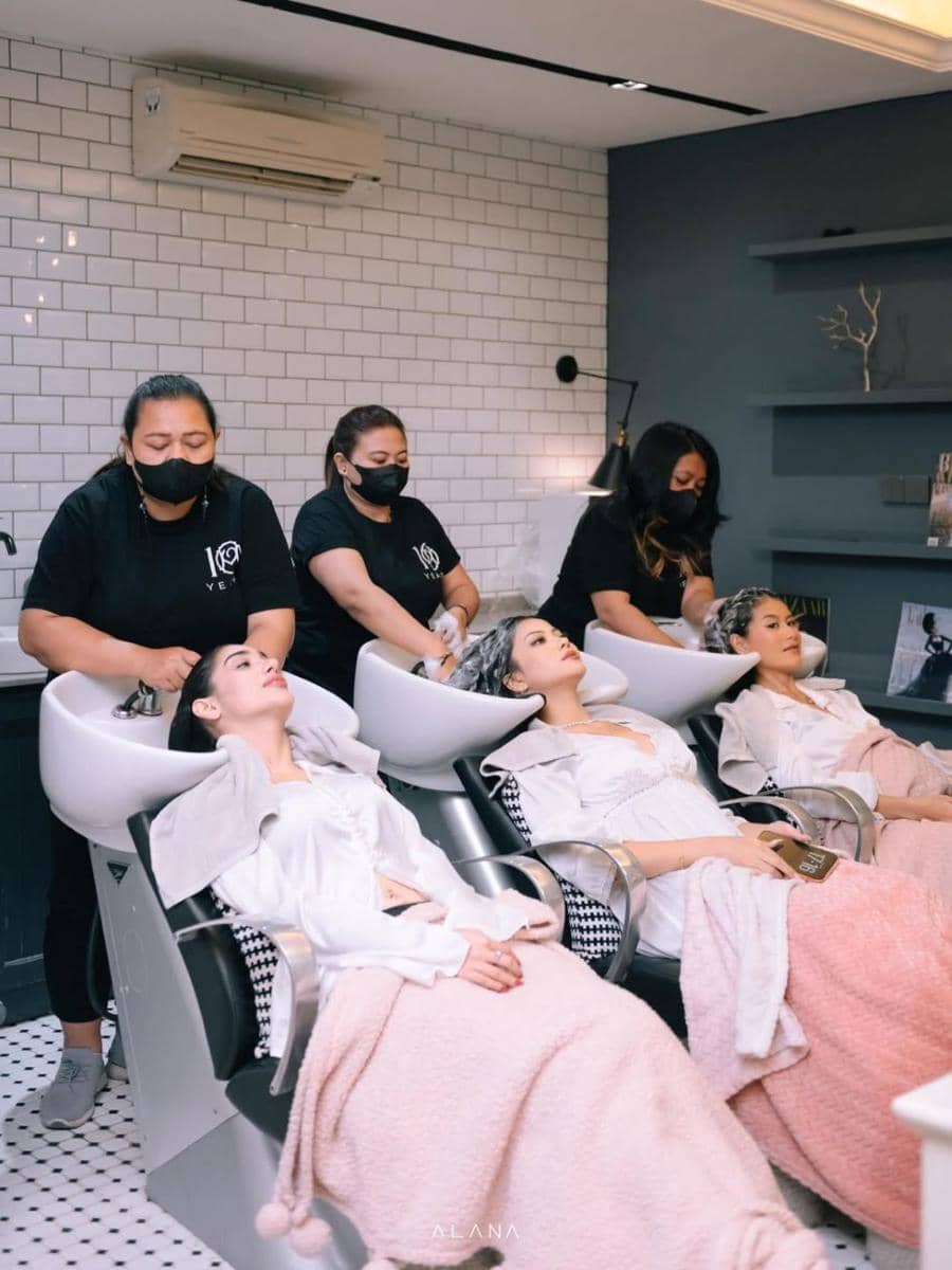 Potret Bridal Shower Hanum Mega Bareng Sahabat