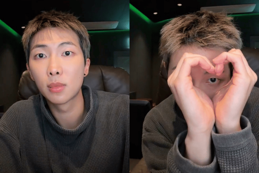 RM BTS (dok. Weverse Live/BTS)