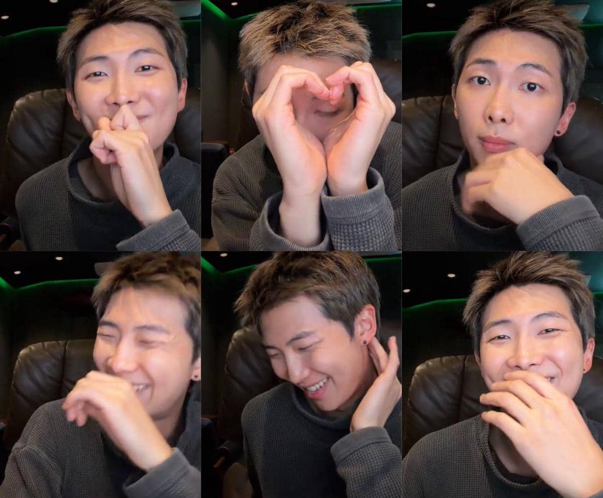 RM BTS (dok. Weverse Live/BTS)