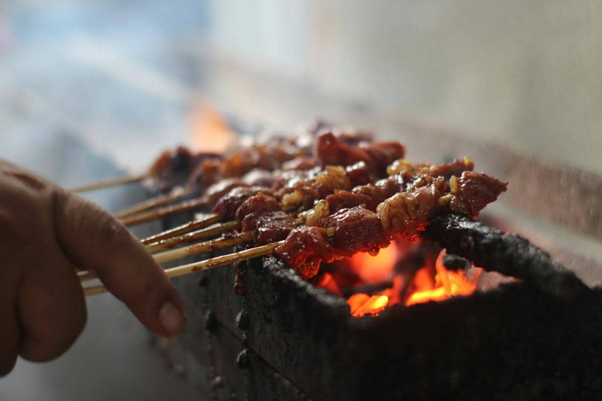 Ilustrasi Sate Kambing